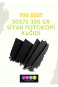 Çözüm Kağıt 50x70 300 Gr Siyah Fotokopi Kağıdı 100 Adet thumbnail 1
