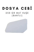 Çözüm Kağıt Dosya Cebi 250 Gr Mat Kuşe Bantlı 250 Adet thumbnail 1