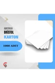 Çözüm Kağıt Amerikan Bristol Karton A4 250 gr - 1000 Adet - 1