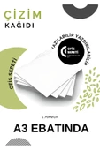 Çözüm Kağıt A3 Çizim Kağıdı 250 Gr 1,hamur 200 Adet - 1