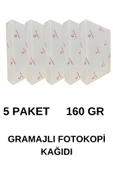 Çözüm Kağıt Gramajlı Fotokopi Kağıdı A4 160 Gr 5 Paket 1250 Yaprak - 1