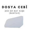 Çözüm Kağıt Dosya Cebi 250 Gr Mat Kuşe Bantsız 500 Adet thumbnail 1