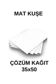 Çözüm Kağıt Mat Kuşe Gramajlı Kağıt 50X70 Cm 115 Gr - 250 Adet - 1