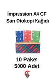 Çözüm Kağıt İmpression A4 Cf Sarı Otokopi Kağıdı 10 Paket 5000 Adet thumbnail 1