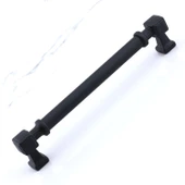 Talas Siyah Renk Metal Kulp 160 mm Mutfak Dolap Çekmece Mobilya Dolabı Kapak Kulpları Kulb 16 cm - 6