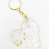 Epoksi Reçine Silikon Kalıp Çoklu Kalp Delikli Anahtarlık Kalıbı 5 CM 10 Lu thumbnail 3