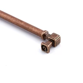 Talas Antik Bakır Metal 224 mm Eskitme Mobilya Mutfak Çekmece Dolap Kulpu Kulbu Kulpları 22.4 cm - 5