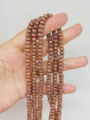 Lav Taşı Otantik Rondela Dizi 4x6mm (54618) thumbnail 1