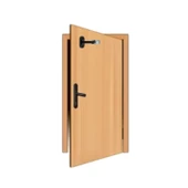 Plastik Kapı Pencere Arkası Parlak Siyah Tampon 8 CM Vidalı Duvar Koruyucu Silikon Stoper 1 Adet thumbnail 3