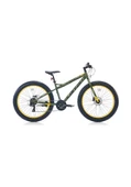 Carraro Fat Bike HD Fren 21 Vites 26 Jant Fat Bike Bisiklet Mat Haki Yeşil Sarı 43 Kadro - 2