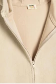Koton Erkek Çocuk Kapşonlu Fermuarlı Sweatshirt Cepli Uzun Kollu - 4