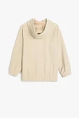 Koton Erkek Çocuk Kapşonlu Fermuarlı Sweatshirt Cepli Uzun Kollu - 2