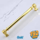 Talas Gold Altın Metal Kulp 192 mm Mobilya Çekmece Mutfak Dolabı Dolap Kulpları Kulb 19.2 cm thumbnail 1