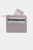Grande Hakiki Deri Unisex Cüzdan Lila 820 thumbnail 6