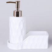 Selim Dekor Prizma Sıvılı Süngerlik Beyaz - 1