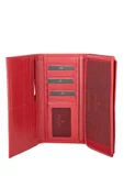 Grande Hakiki Deri Kadın Cüzdan Kırmızı 2748 thumbnail 4