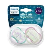 Philips Avent Scf376/19 Ultra Air Nighttime Emzik 0-6 Ay - Kız thumbnail 1