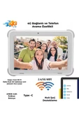 oneblue 8 Inç Çift Sim Kartlı 4g Tablet,4500 Mah, Type-c Şarj, 5g Wi-fi, Android 9.0, 2 Gb Ram,Hafıza Kart Hediyeli thumbnail 3