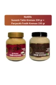 Nuttlife Susamlı Tahin Kreması 330 gr+Parçacıklı Fındık Kreması 330 gr - 1