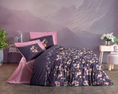 Cotton Box Tek Kişilik Feminen Nevresim Takımı Alessa Pembe - 1