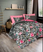 Cotton Box Feminen Çift Kişilik Nevresim Takımı Merlin Pembe - 1