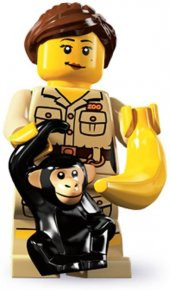 Lego Minifigür - Seri 5 - 8805 - Zookeeper - 1