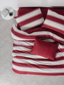 Cozy Home Festive Çift Kişilik Lastikli Çarşaflı Nevresim Takımı Jolly Kırmızı thumbnail 2