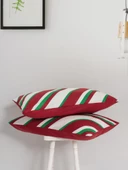 Cozy Home Festive Tek Kişilik Lastikli Çarşaflı Nevresim Takımı Merry Kırmızı - 4
