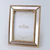 Selim Dekor Elsira 13X18 Aynalı Çerçeve Altın - 1
