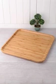 balsa group Bambu Lüx 30cm Kare Büyük Servis-sunum - 1