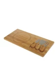 Balsa Grup Balsa Group Bambu 4 Parça Peynir Sunum Tahtası Seti Bls-ps-3819 - 1