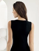 6 Adet Şahinler Bayan Likralı Sıfır Kol Atlet B486 thumbnail 3