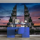 Gün Batımı Endonezya Bali Manzaralı Duvar Kağıdı thumbnail 4
