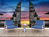 Gün Batımı Endonezya Bali Manzaralı Duvar Kağıdı thumbnail 6