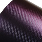 Bukalemun Karbon Folyo 3D Renk Değiştiren Kaplama Folyosu 76  x 100 cm - 3