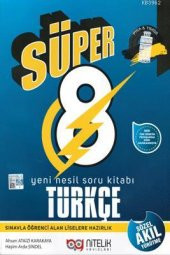 Süper 8. Sınıf Türkçe Yeni Nesil Soru Kitabı Nitelik Yayınları - 1