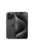 Yenilenmiş Apple iPhone 15 Pro 128 GB Siyah Titanyum (12 Ay Garantili) - A Grade - 1