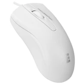 Everest KM-01K Beyaz Kablolu Usb Yuvarlak Tuşlu 3D Mouse Combo Türkçe Klavye + Mouse Set - 5