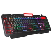 EVEREST KB-R800 METAFOR Usb Rgb Aydınlatmalı Metal Yüzey Gaming Klavye - 2