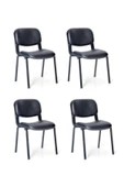 YILDIZSİT Form Sandalye Misafir Sandalyesi 4 Adet - 1