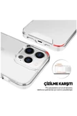 Apple Iphone 14 Pro Max Uyumlu Kılıf Hd Şeffaf Silikon Kılıf Şeffaf - 2