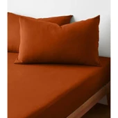 Clasy Tek Kişilik %100 Pamuk Ranforce Lastikli Çarşaf + 1 Adet Yastık Kılıfı 100 x 200 - 7