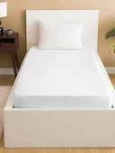 Clasy Tek Kişilik %100 Pamuk Ranforce Lastikli Çarşaf + 1 Adet Yastık Kılıfı 100 x 200 - 5