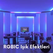 Govee LED Şerit Işık M1 5 Metre (Wi-Fi ve Bluetooth Destekli, Alexa ve Google Assistant Uyumlu) H61E13D2 - 2