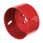 Metal Sds Plus Panç Ø 133 mm Çap 13.3 cm Delik Oyuk Açma Delme HSS Bi Metal Testeresi Adaptör Uç - 5