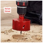 Metal Sds Plus Panç Ø 140 mm Çap 14 cm Delik Oyuk Açma Delme HSS Bi Metal Testeresi Adaptör Uç thumbnail 3