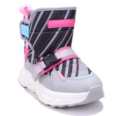 Vicco Karoo 943F24K468 Gri Ortopedik Günlük Kız Çocuk Spor Bot - 1