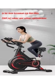 PB-02 Manyetik Kondisyon  Bisikleti Spor Koşu Egzersiz Bisikleti Spin Bike Dikey Ev Bisikleti - 5