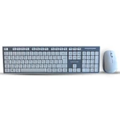 Seclife SKM-663 Q Beyaz Kablosuz Multimedya Klavye Mouse Set - 1