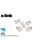 S-LINK  Sl-cob8p Rj45 100 Lü Utp Konnektör - 2